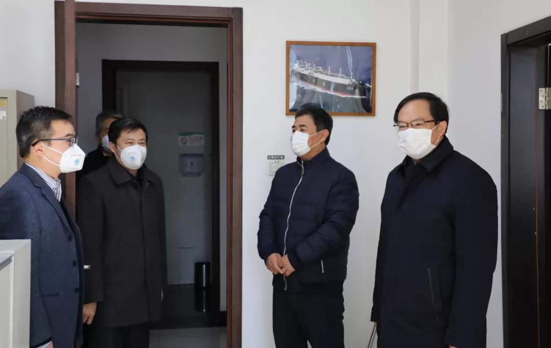 楊金成到長城電子、綜合院檢查指導(dǎo)疫情防控和復(fù)工復(fù)產(chǎn)工作